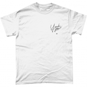 Yeah You? Mens/Unisex White Crew